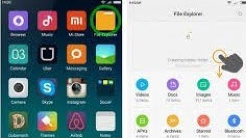 How to open hidden folders in REDMI NOTE 4