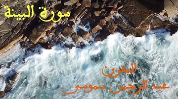 sourat albaiena  سورة البينة للمقرئ عبد الرحمان بنموسى