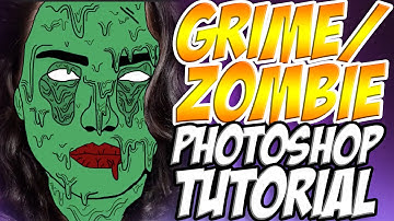 Tumblr Inspired Grime Edit / Zombie Edit - Photoshop Tutorial / Photoshop Tutorials Free / How To