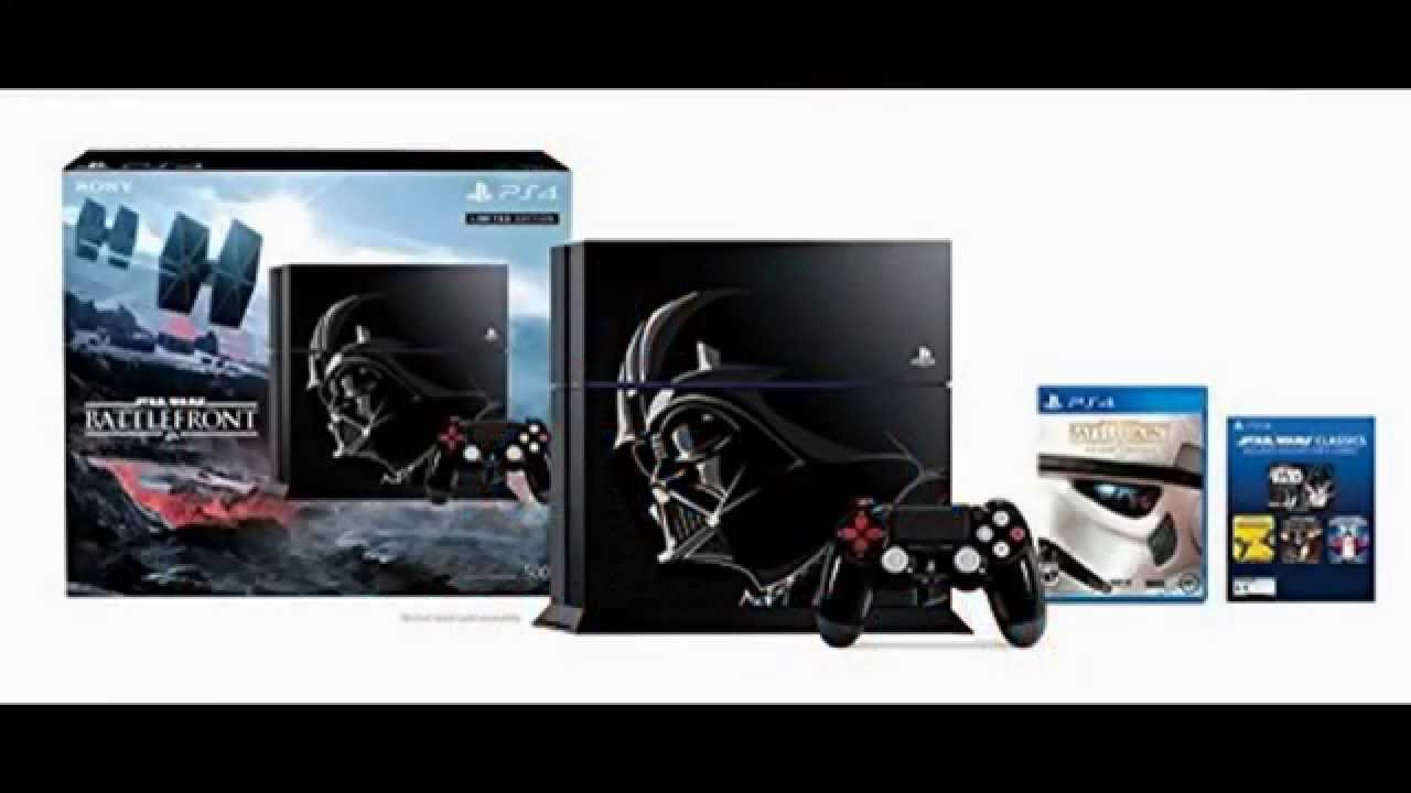 PlayStation 4 Console - Limited Edition Star Wars Battlefront Bundle