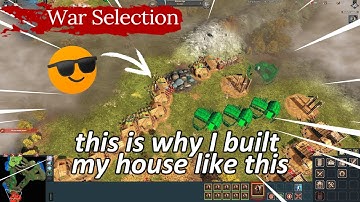 War Selection - Ranked 1v1- crazy attack xd - super defend for me