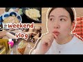 WEEKEND VLOG 和我过一天｜上海买房 看样板间🏠｜逛吃🍜 开榴莲｜Missoma 开箱💎｜大城市买房好难😬