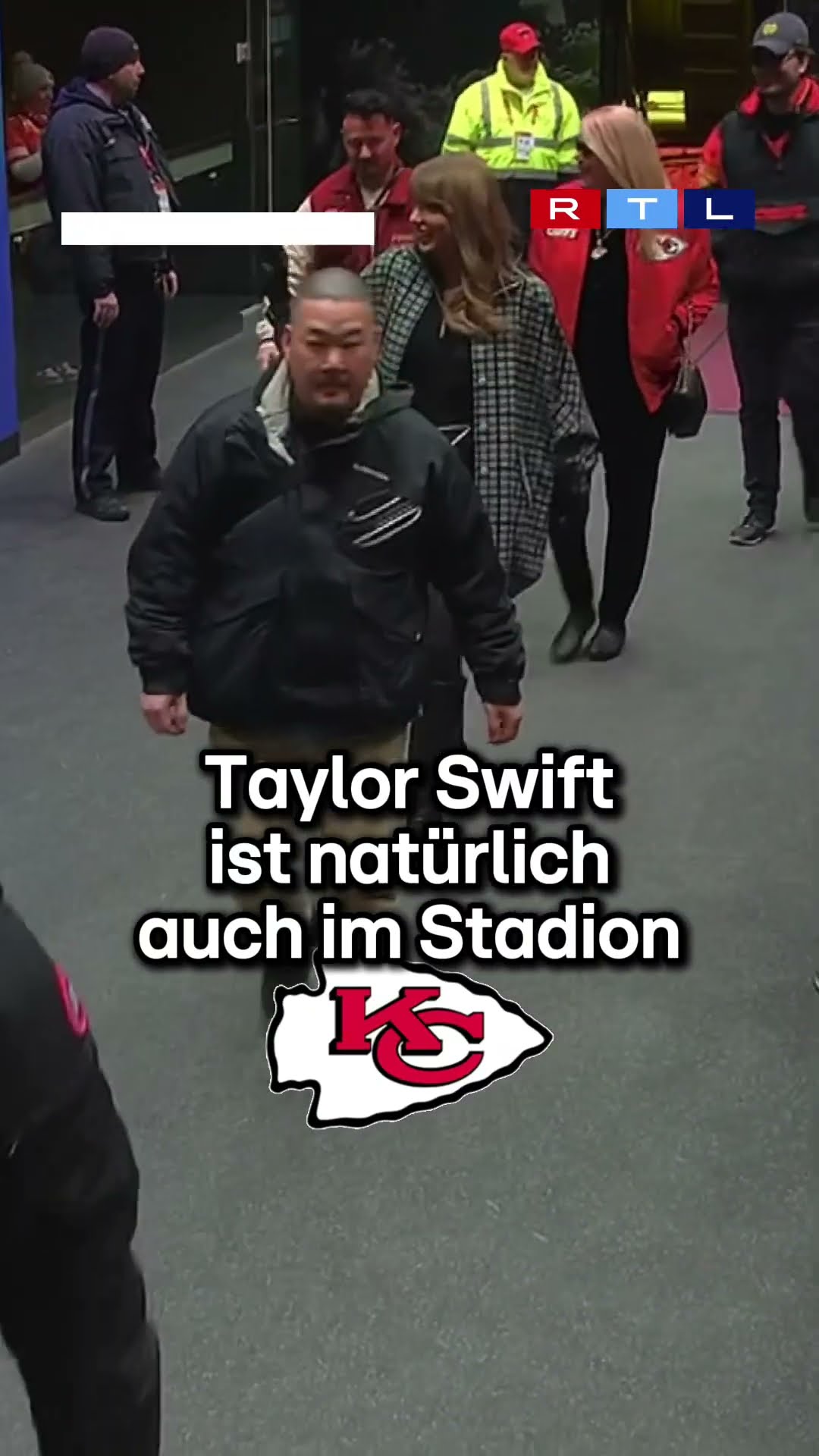 Taylor Swift bei den Kansas City Chiefs! #RTLNFL