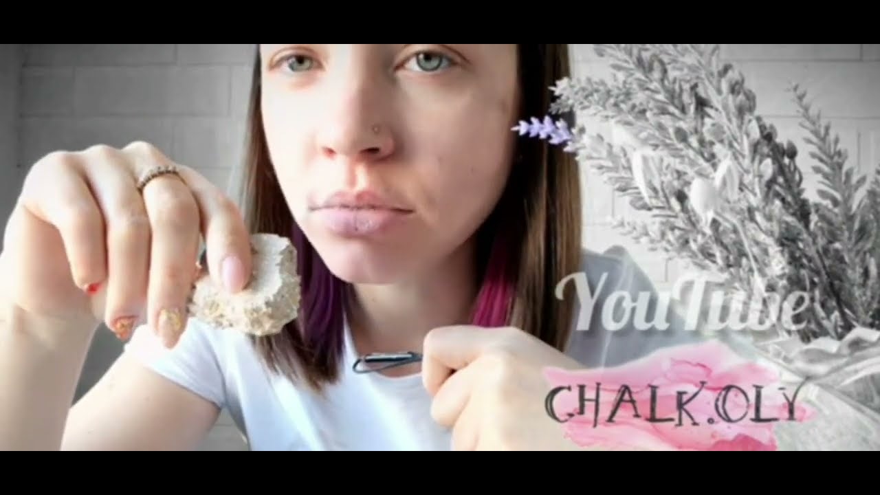 Chalk Eating ASMR Edit 🤤chalkoly YouTube