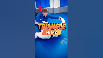 Triangle Entry from Lasso Guard #trianglechoke #bjj #jiujitsu