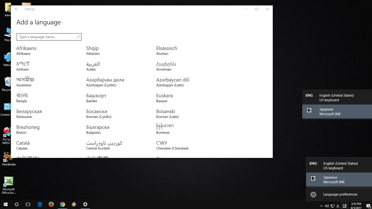 How to Change Language & Keyboard Layout in Windows 10 - YouTube