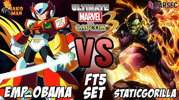 UMVC3 Parsec FT5 Set - EMP_Obama VS StaticGorilla