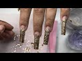 Long Encapsulated Glitter Ombre