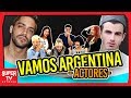 Idols coreanas reaccionan a actores argentinos | Hola Corea
