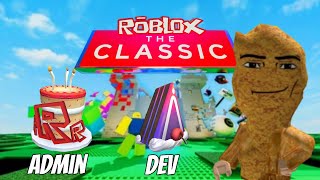 🔴2 ITEMS | HELPING GET DEVELOPER SLICE & STAFF CAKE (Roblox Classic) 🔴