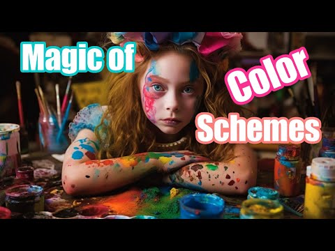 How to Understand Color Schemes in paintings  How to paint acrylic techniques for beginners