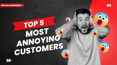 Top 5 Most Annoying Customers 🙄 😒 #fastfood #mcdonalds