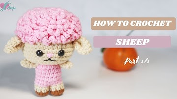 #293 | Little Sheep Free Amigurumi Pattern (3/3) | Crochet Amigurumi Animal | AmiguWorld