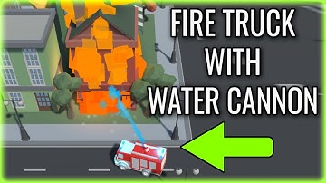 Firetruck With Water Cannon in Unity - #DEVLOG 1