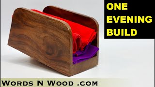 One Hour Project: Simple Gorgeous Napkin Holder