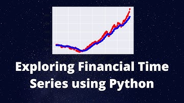 Exploratory Data Analysis (EDA) of Financial Time Series using Python | Visualisation of Time Series