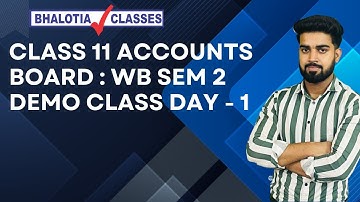 CLASS 11 WB DEMO CLASS