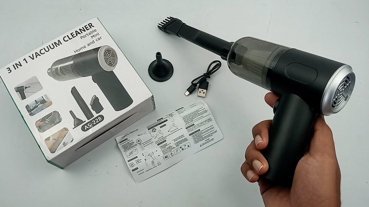 3 in 1 Vacuum Cleaner Unboxing How To Use Setup It - YouTube