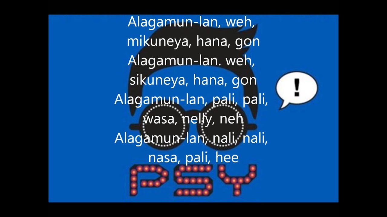Psy - Gentleman Lyrics Psy - Gentleman Lyrics