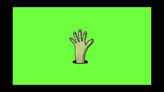 Zombie Green Screen Animation Effect HD quality Template - New tranding