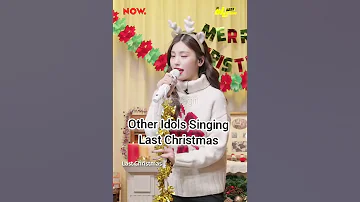 Other Idols Singing Last Christmas Vs Bts