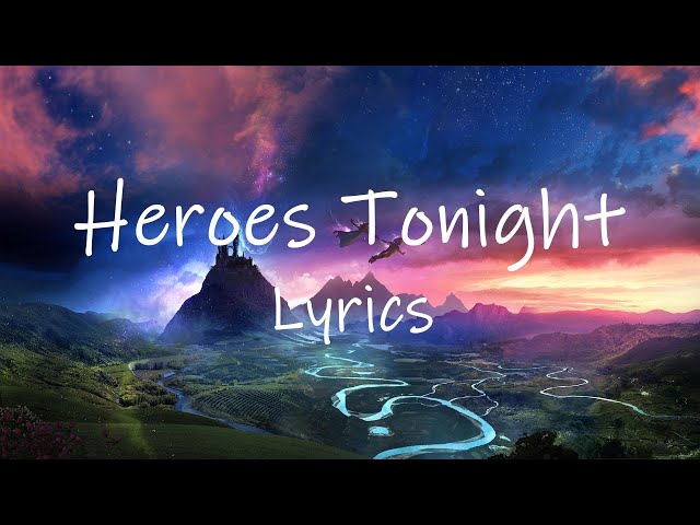 Janji - Heroes Tonight (Lyrics) ft. Johnning | i'm walking alone the streets are empty class=