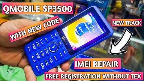 QMobile SP3500 Invalid Sim Imei Change With New Code
