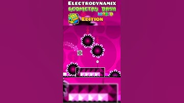 "Electrodynamix" as a Geometry Dash World Level #shorts