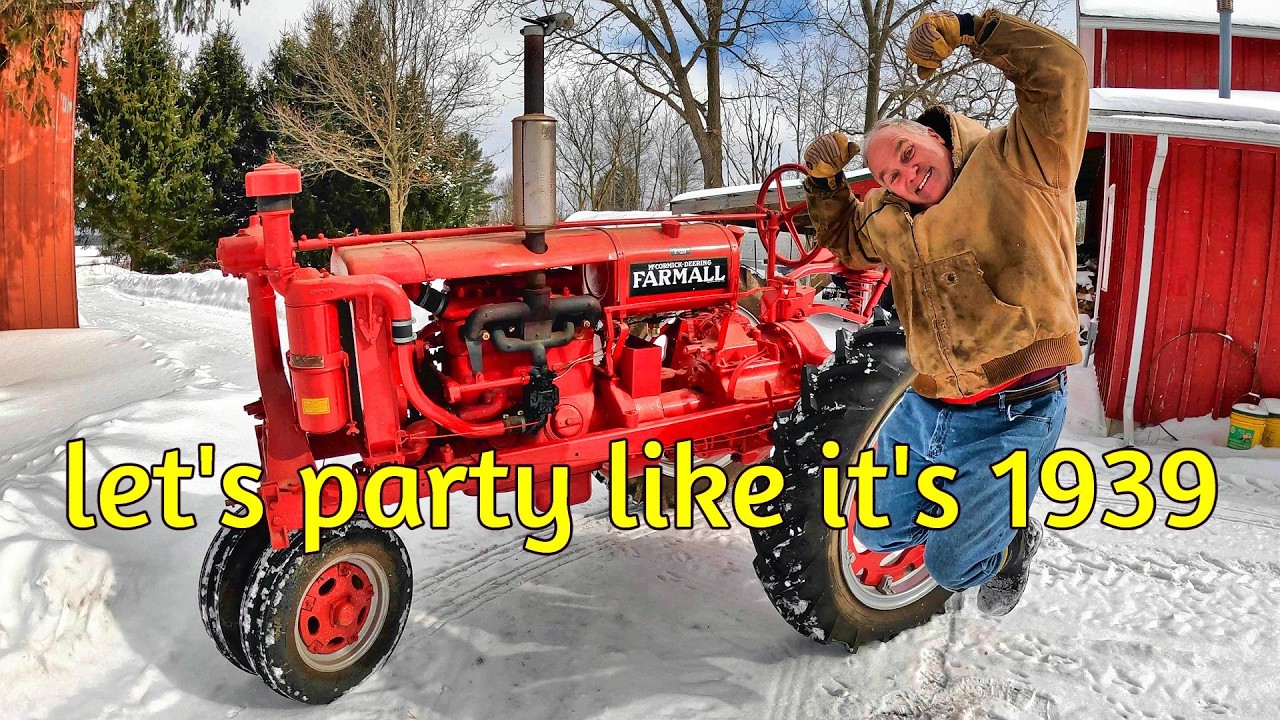 Giving the 1939 Farmall F-20 a Mechanical Makeover: Let's Get This Tractor Running Like New!