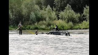 УАЗ Патриот утонул, UAZ drowned