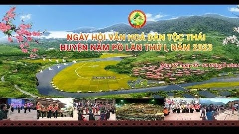 Ngày hội văn hóa dân tộc Thái huyện Nậm pồ lần thứ I