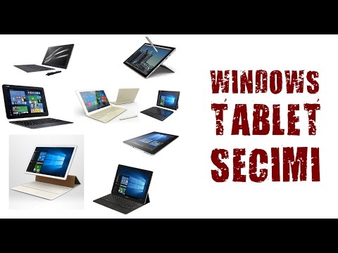 Windows Tablet Seçimi