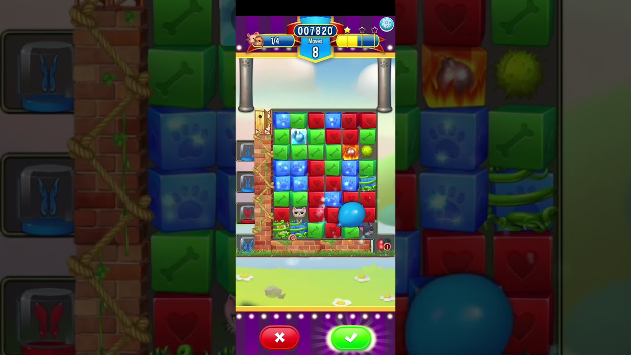 Pet Rescue Saga level 4917 no boosters | PuzzledCubes.site