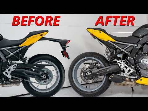 Crucial Modification to Suzuki GSX-8R (NRC Tail Tidy Install)