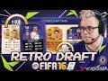 RONALDO TOTY! ⚽ RETRO DRAFT FIFA 16!!!