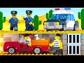 LEGO Prison Break in Desert - Police Chase