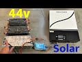 Low cost 44v batteries with 48v Solar inverter?