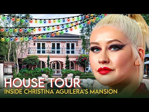 Wideo: Christina Aguilera's House: Jej dom mówi Diva - nawet jeśli jej obecna kariera nie