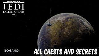 Star Wars Jedi: Fallen Order - Bogano Collectable Guide - Chests & Secrets (Health, Force & Stim)