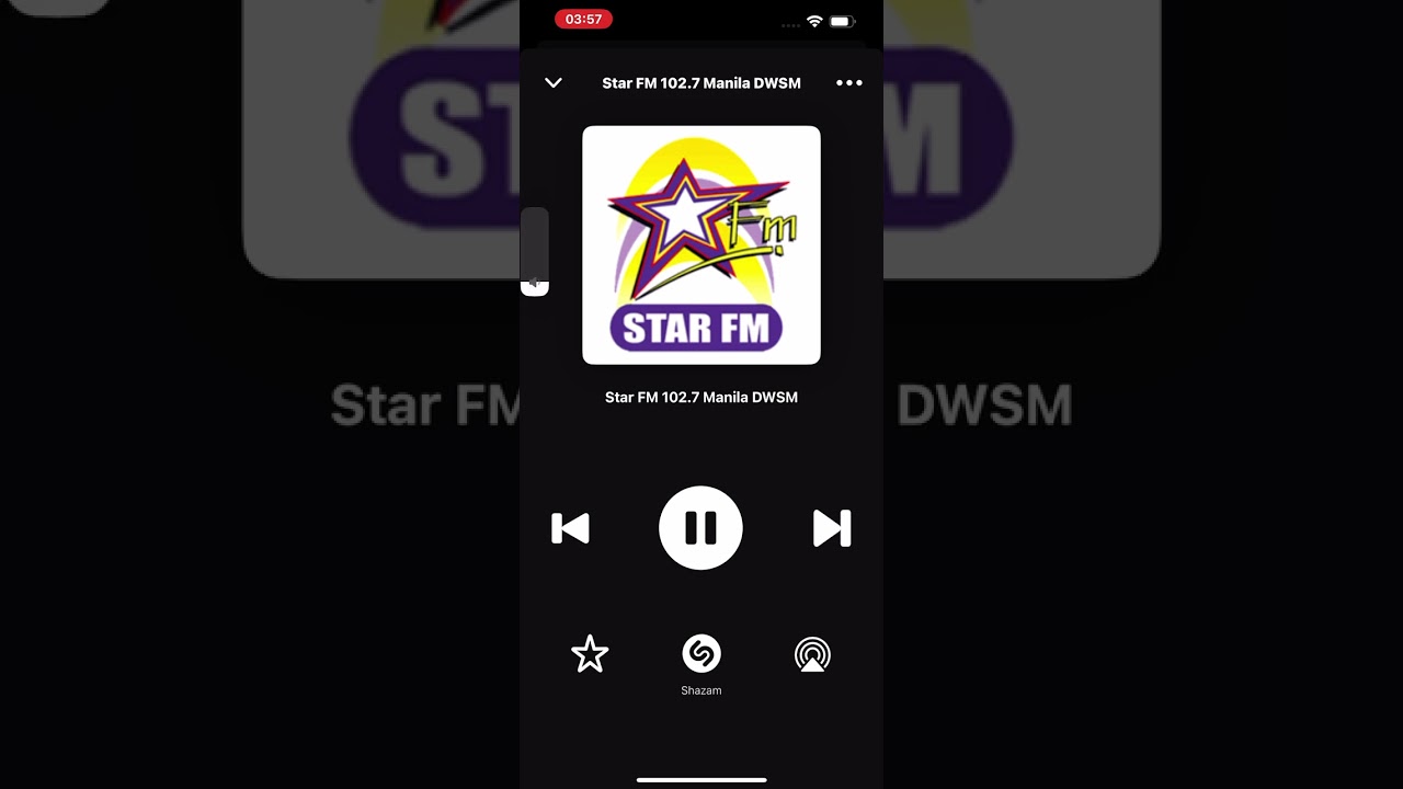 102.7 Star FM Manila (DWSM-FM)  Sign ON (2/1/2026 3:52AM)