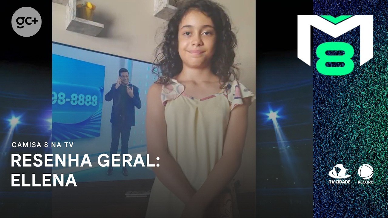 Resenha Geral do Camisa 8: Ellena pede um alô para mãe Elione | Camisa 8 na TV