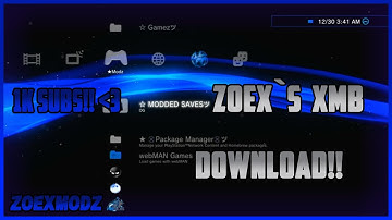 Zoex`s XMB DOWNLOAD(BLACK/BLUE)HEN&CFW / THX FOR 1k | ZoexModz