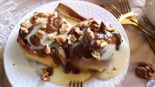 cinnamon rolls moelleux et délicieux - وصفة السينامون رول من ألذ الوصفات