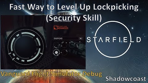 Fast Way to Level Up Lockpicking (Security Skill) in Starfield!