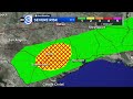 Weather Alert for Houston area Storms possible Friday and Saturday