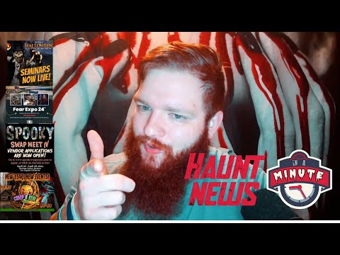 Jarrord dishing out the word on the street in Haunt News in a Minute.