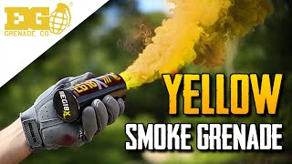 EG18X - Yellow Smoke Grenade - Smoke Bomb - Smoke Effect
