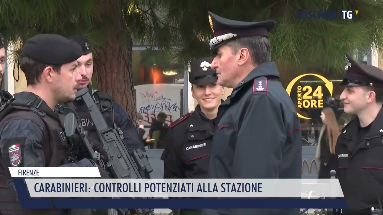 2026-01-15 FIRENZE - CARABINIERI, CONTROLLI POTENZIATI ALLA STAZIONE
