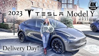 *NEW* 2023 Tesla Model Y 7 Seater | Delivery Day!