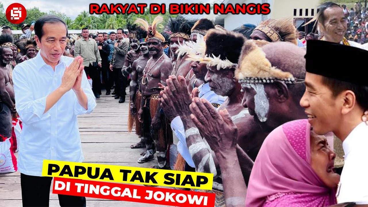 RAKYAT PAPUA SAMPAI NANGIS !!! Intip Pembangunan dan Kisah cinta Jokowi Untuk Papua & NTT